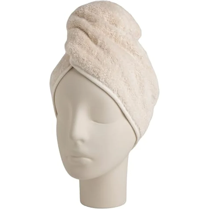 Möve Turban-Handtuch, Frottier (1-St), aus 100% naturbelassener ungebleichter Baumwolle – Bild 1