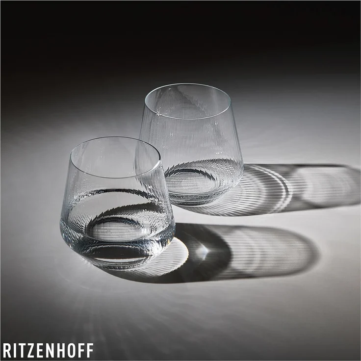 Ritzenhoff Sonnenschliff ALLROUNDGLAS-SET H24 RDT 2024 / Wassergläser 6er Set / Whiskygläser – Bild 4