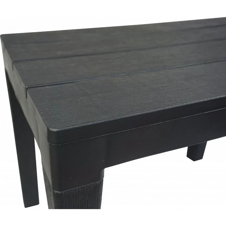 Progarden Gartentisch Bank Kunststoff 60x40 cm bis 90 Kg Anthrazit (Packung, 1-St, 1 Tisch), UV-Beständig, Robust, Wetterfest, Made in Italy, Hochwertig – Bild 3