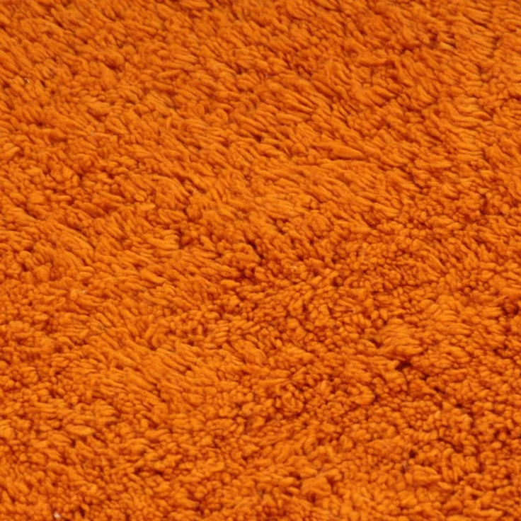 vidaXL Badematten-Set 2-tlg. Stoff Orange 133235 – Bild 5