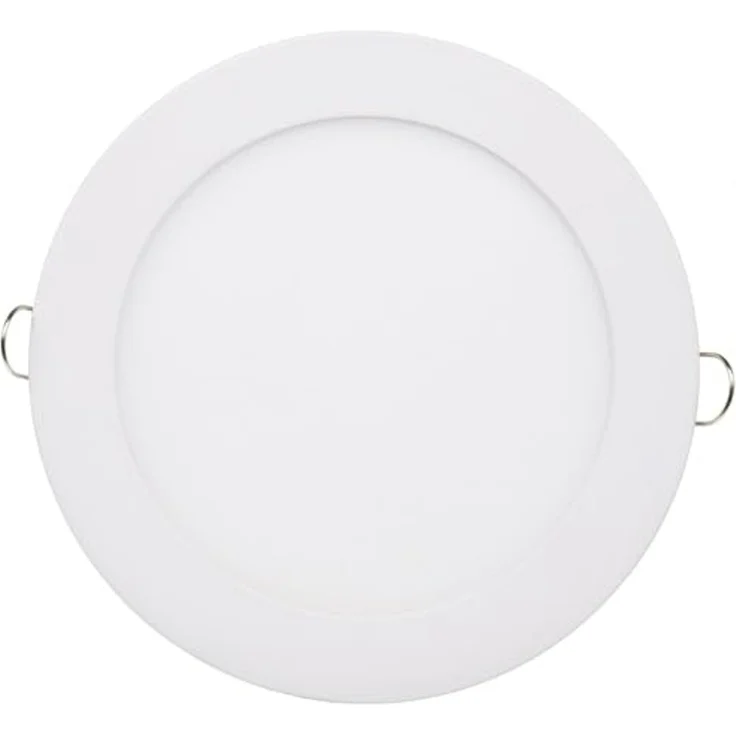LED Panel Rund Deckeneinbau Ø 17cm 12W 870Lumen inkl. Trafo Weiß – Bild 1