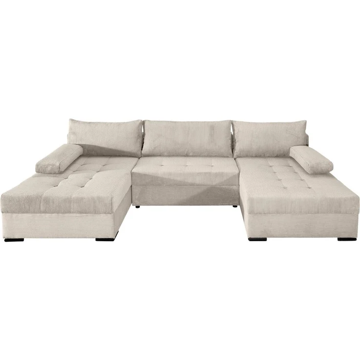 COLLECTION AB Wohnlandschaft Josy U-Form, B: 307 cm, Schlaffunktion & Bettkasten, Federkern – Bild 2