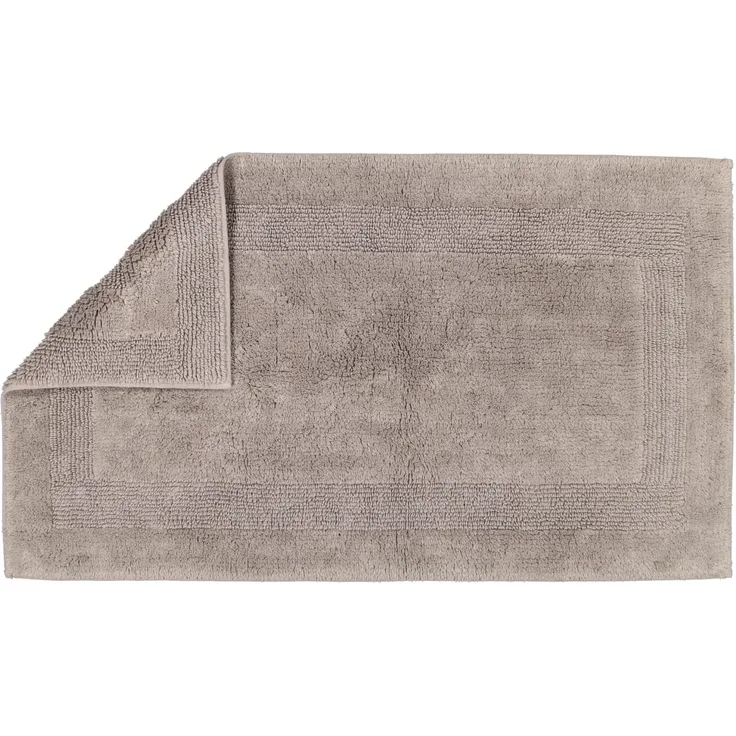Cawö Wende-Badteppich Luxus Uni Graphit (60x100 cm) 1000-60/100-779