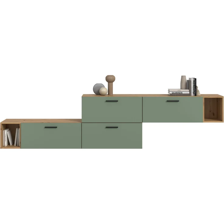 The One Wohnkombination in Smoke Green Nachbildung – Bild 2