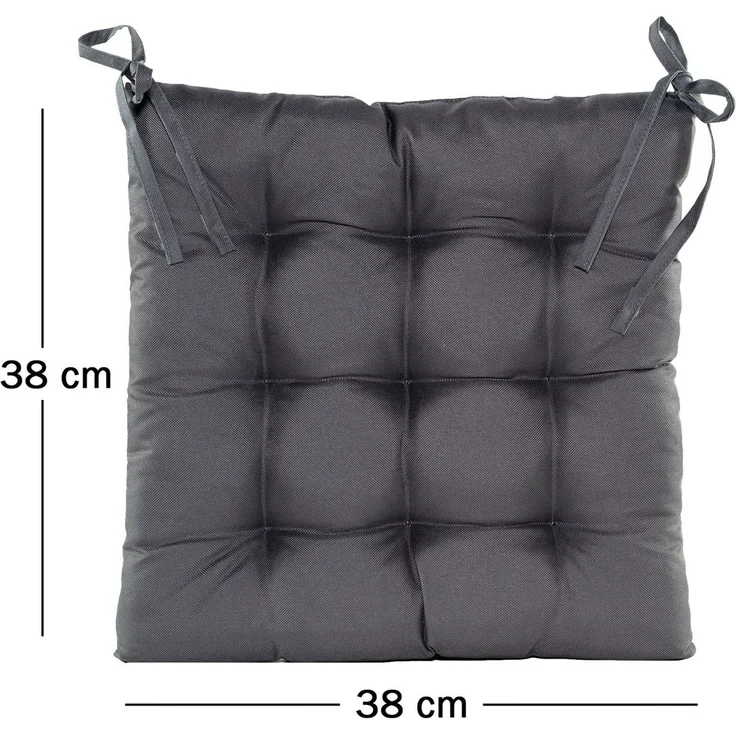 JACK Stuhlkissen JACK Outdoor 38x38cm Sitzkissen Lounge Kissen Sitzkissen Wasserfest, mit Lotus Effekt, robust, strapazierfähig, für Innen & Außen – Bild 2