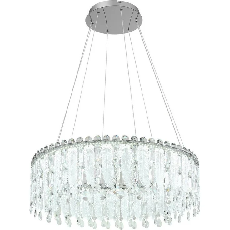 GLOBO LIGHTING Hängeleuchte KLUNKA, Dimmfunktion, Memoryfunktion, Nachtlichtfunktion, mehrere Helligkeitsstufen, LED fest integriert, warmweiß - kaltweiß, Hängelampe Esszimmer-Leuchte Esstischleuchte Wohnzimmer – Bild 3