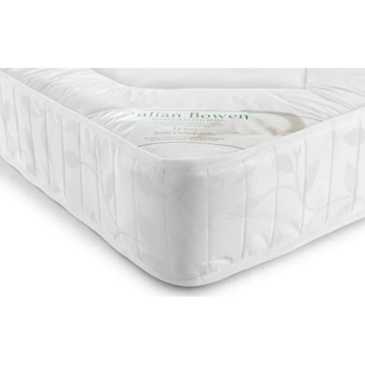 Julian Bowen Deluxe halborthopädische Matratze, weiß, Doppelbett – Bild 4