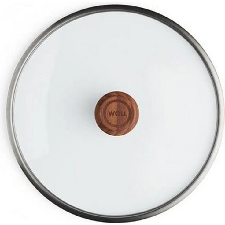WOLL Deckel Topfdeckel, Glasdeckel mit Holzknopf, Sicherheitsglas – Bild 4