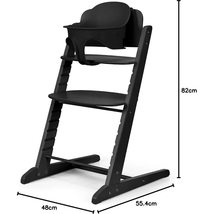 Cybex Iris 3-in-1 Hochstuhl mit Baby Set und Tablett Stunning Black – Bild 8
