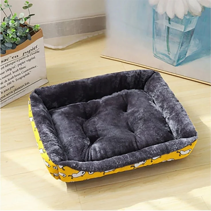 TPFLiving Tierbett Hundebett / Katzenbett / Tierbett mit Baumwollfüllung - Hundekörbchen, - Katzenkörbchen in Verschiedene Farben und Größen S-XXL – Bild 1
