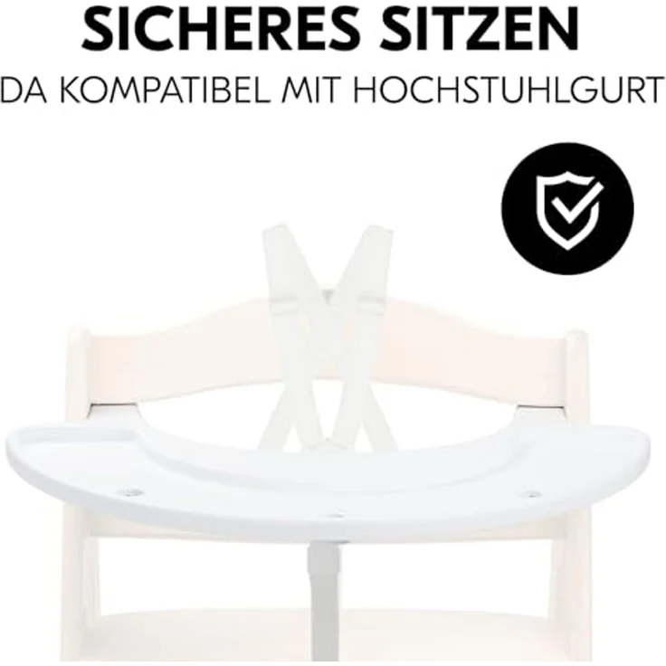 Hauck Arketa Play Tray White Spielbrett Motorikspielzeug – Bild 6