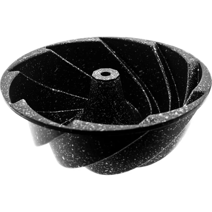 Guss-Backform mit Rosenwirbel-Design Ø 25,5 cm – Elegante Kuchenform aus Guss – Bild 3