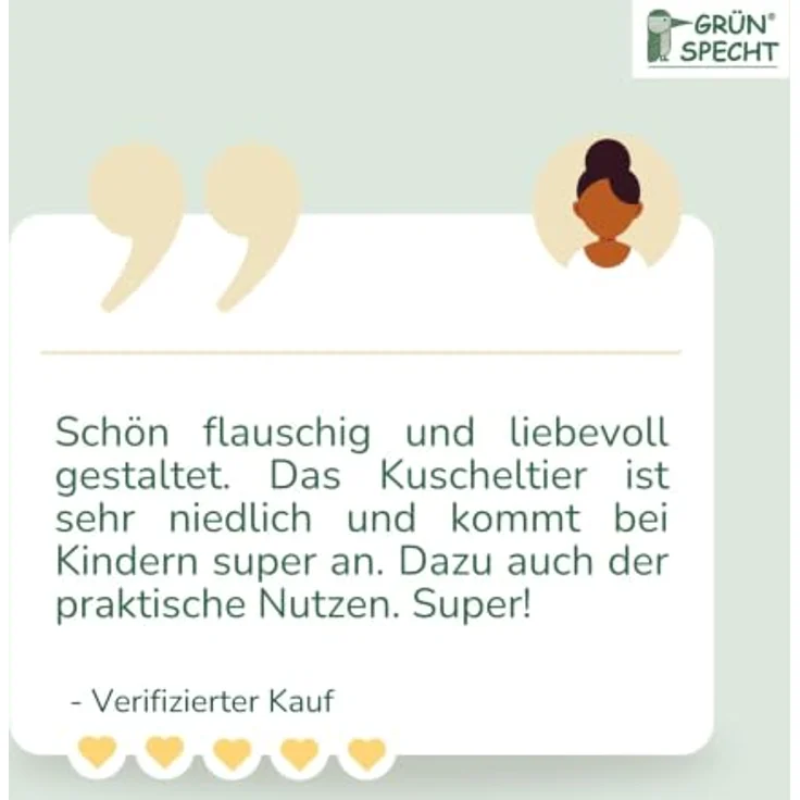 GRÜNSPECHT Wärme-Kuscheltier, Innenkissen mit Rapssamenfüllung, Schaf Baby | Medizinprodukt: Innenkissen aus 100% Baumwolle, für Mikrowelle & Backofen, Bezug waschbar - bei Bauchschmerzen – Bild 6