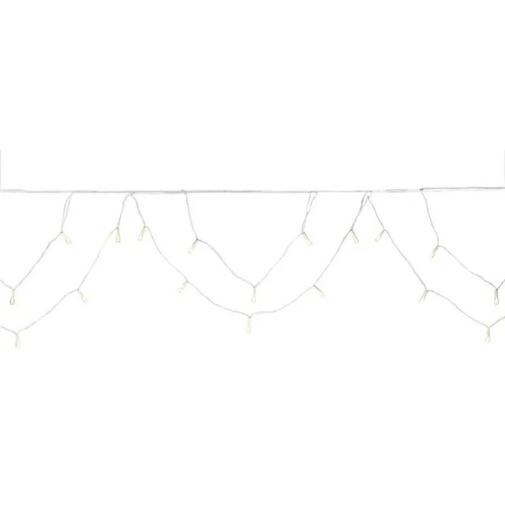 KONSTSMIDE LED-Lichterkette Weihnachtsdeko aussen, bogenform, 200 bernsteinfarbene Dioden – Bild 4