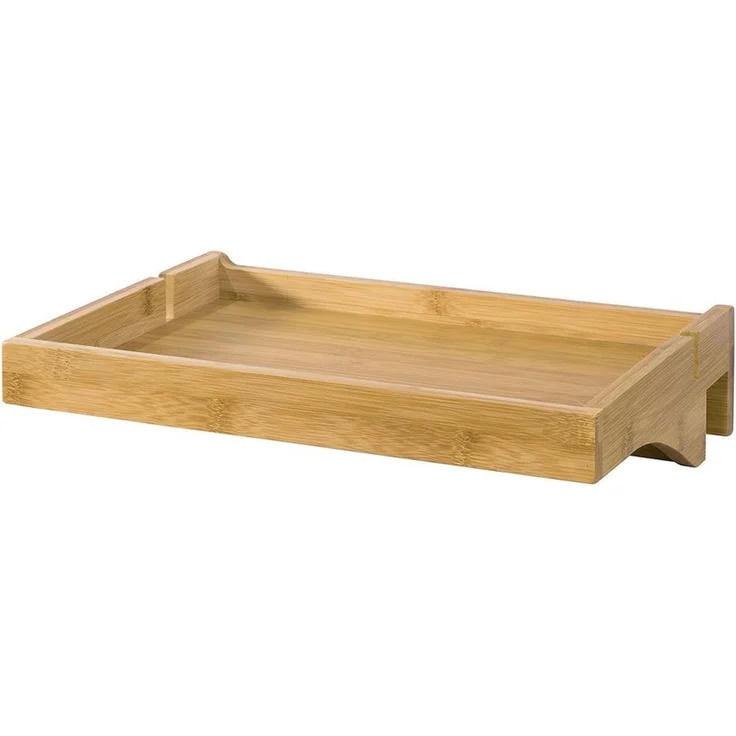 SoBuy NKD01-N Bettablage, Massivholz, Lackiert, Bambus, 36 x 9 x 25 cm – Bild 1