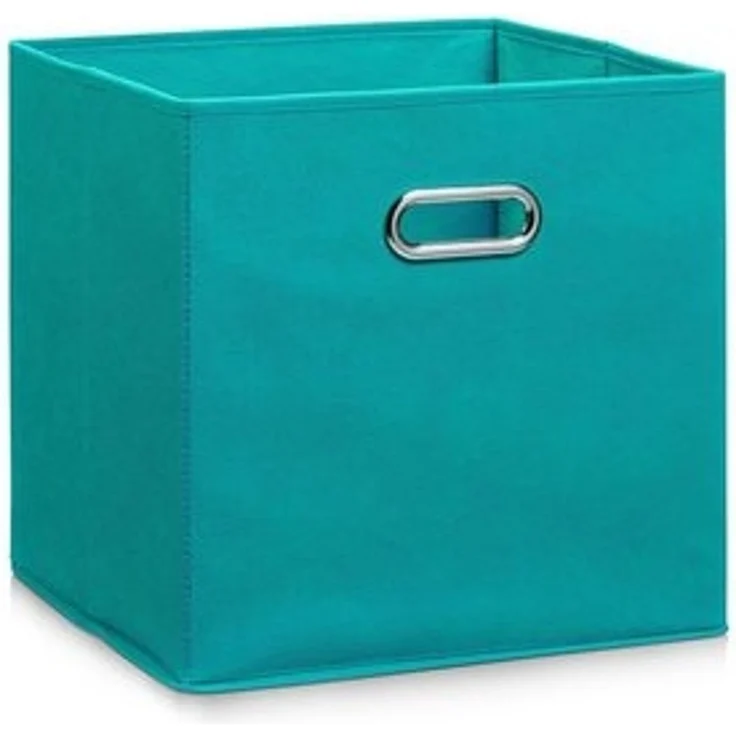 Aufbewahrungsbox mit Griff, Vlies - Petrol – Bild 4