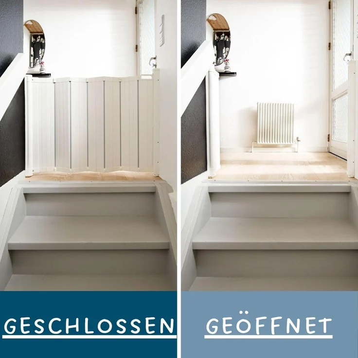 Guard Me by Baby Dan - das Gitter das automatisch faltet - hergestellt in Dänemark und vom TÜV GS geprüft – Bild 7