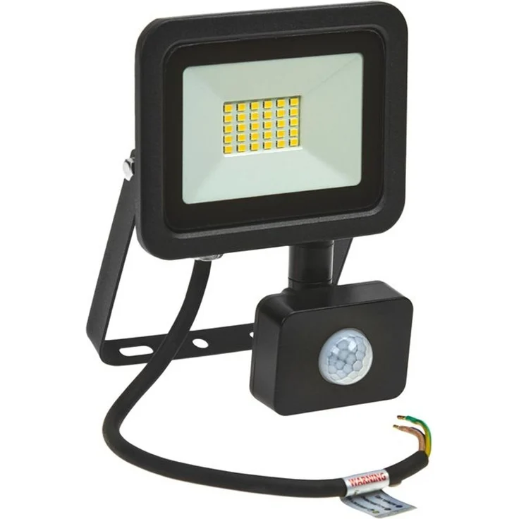 NOCTIS LUX 2 SMD 230V 20W IP44 WW black with sensor – Bild 1