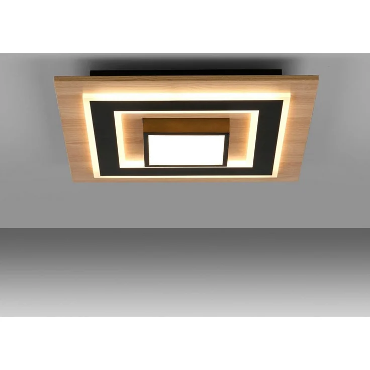 JUST LIGHT Deckenleuchte TOLA, Ein-/Ausschalter, LED fest integriert, Warmweiß, LED, separat steuerbar (Schalter) – Bild 2