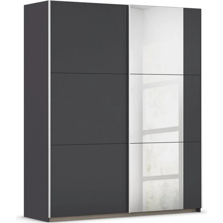 rauch Schwebetürenschrank Kleiderschrank Garderobe TOPSELLER AURELIO mit 3 Ausstattungsvarianten 3 verschiedene Ausstattungsvarianten Griffe aus Metall MADE IN GERMANY – Bild 4