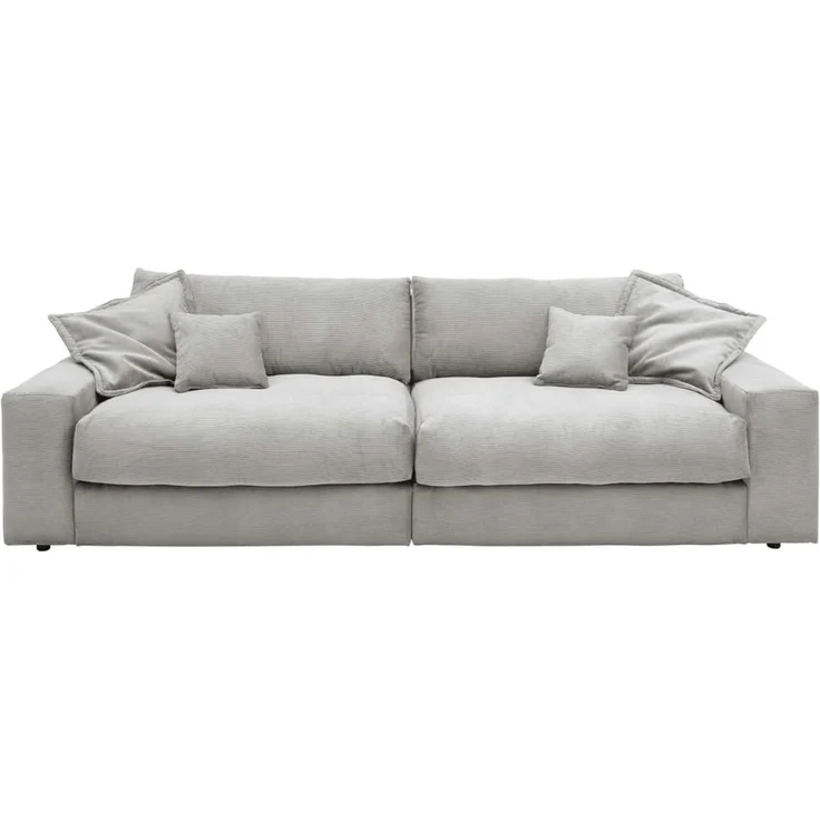 Big Sofa Kamil von ED Exciting Design im Fjord Cordbezug mit optionalem Hocker – Bild 4