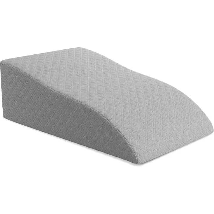 Bein-Lagerungskissen »Visko«, medium, 65x40x20cm, grau
