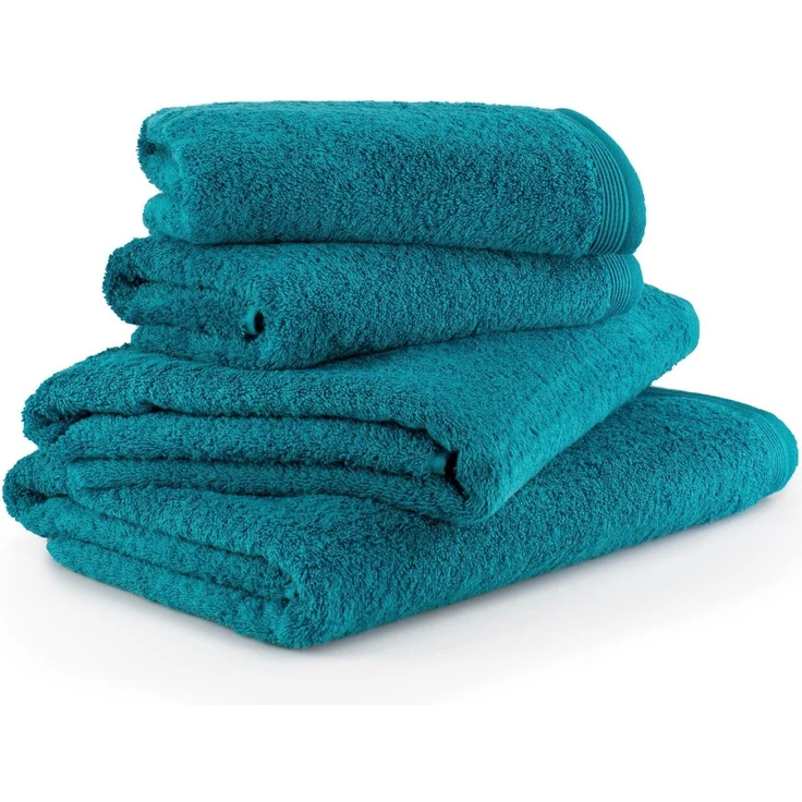 Möve Handtuch Set Superwuschel, Walkfrottee (Set, 4-St), Handtücher Set mit Bordüre, 100% Premium Cotton Baumwolle, weich – Bild 1