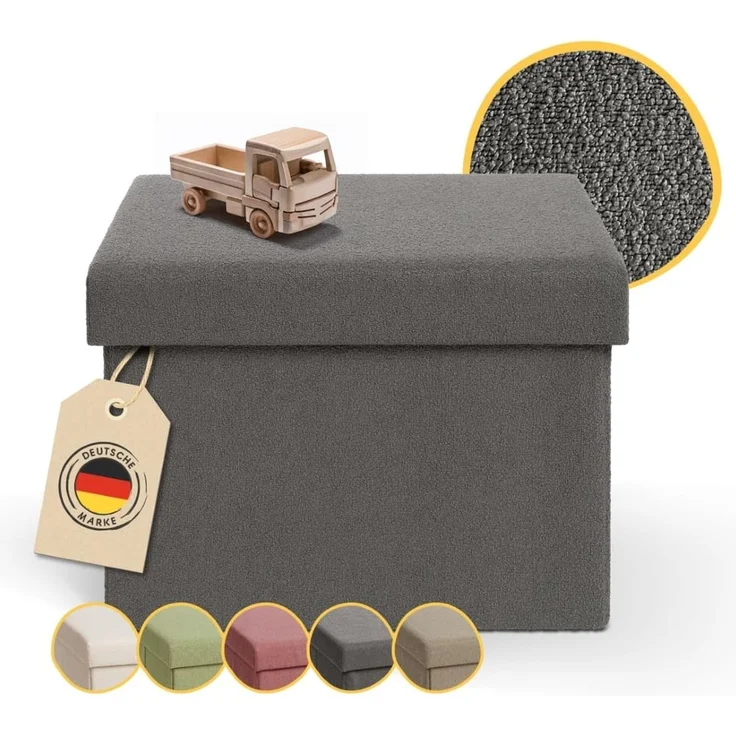 Laleni Sitztruhe Sitzbank mit Stauraum geräumig, Aufbewahrungsbox mit Deckel
