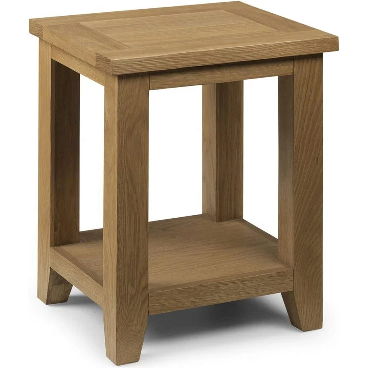 Julian Bowen Light Astoria Beistelltisch, Eiche, gewachst – Bild 1