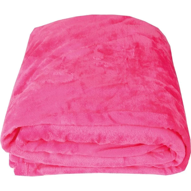 Kuscheldecke "Celina" Pink 90x140 cm – Bild 8