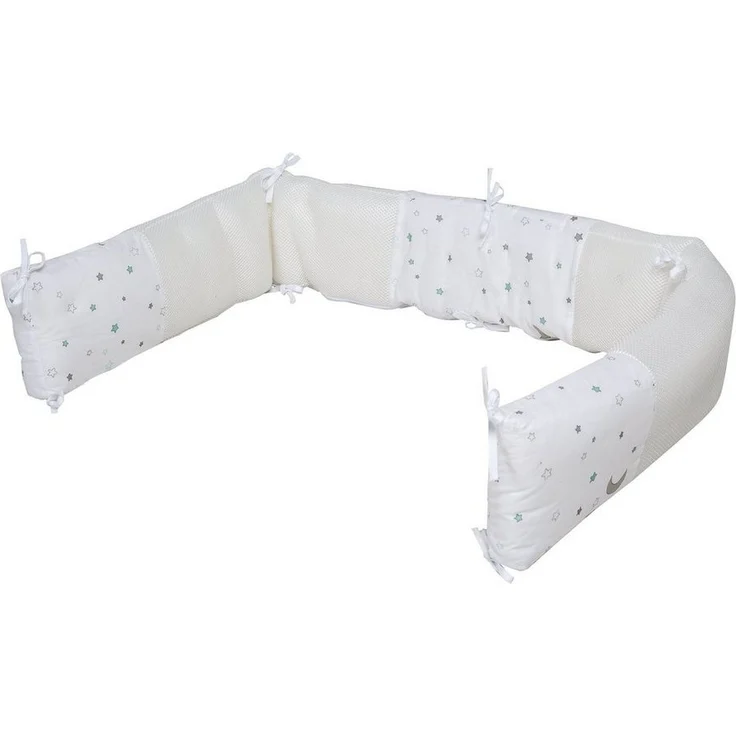 roba Nestchen 'safe asleep®' - Easy Air 'Sternzauber' - AIR-balance System - luftzirkulierend - Weiß – Bild 1