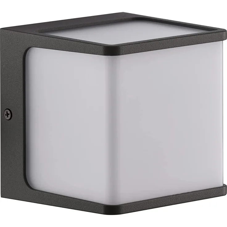 Lutec LED Außenwandleuchte Telin anthrazit IP54