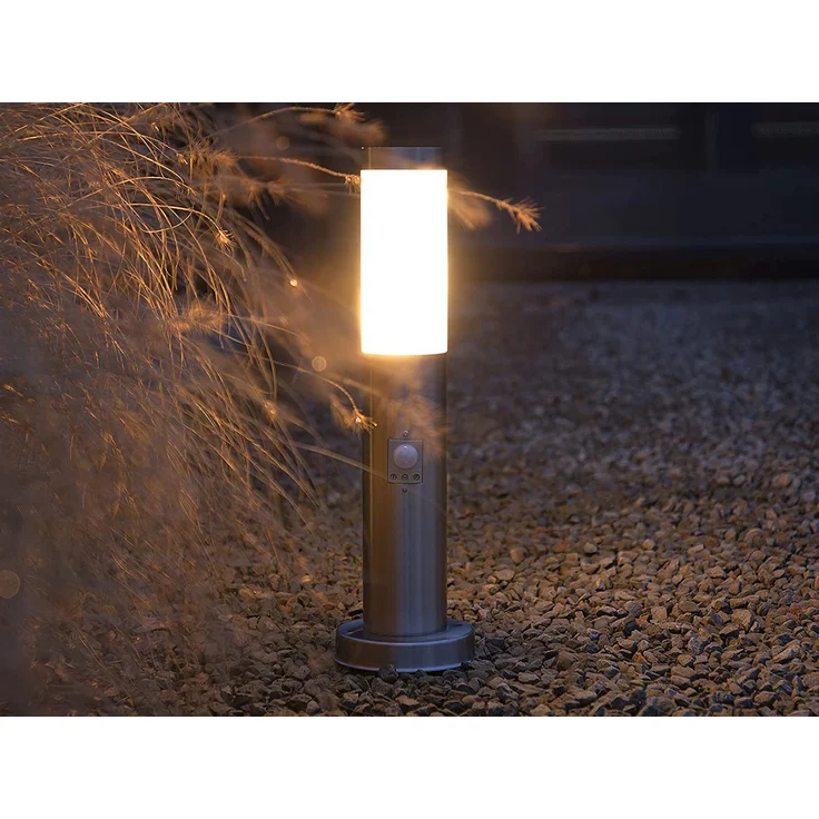 Smartwares 10.042.75 Gartenpfosten/Außenstehleuchte mit Bewegungsmelder RX1010-45S – Bild 5