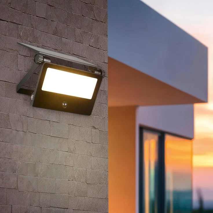 Solarstrahler MOURA außen mit Bewegungsmelder, Breite 14cm – Bild 5