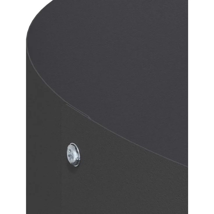 vidaXL Pflanzenring Schwarz 40 x 40 x 20 cm Kaltgewalzter Stahl 873606 – Bild 7