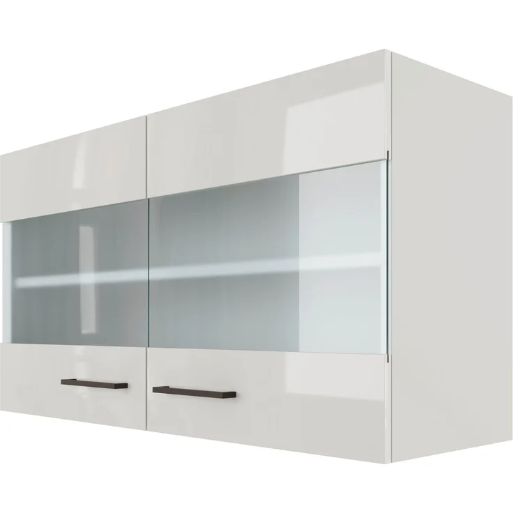 Flex-Well Glashängeschrank Lund (B x H x T) 100 x 54,8 x 32 cm, individuell kombinierbar – Bild 2