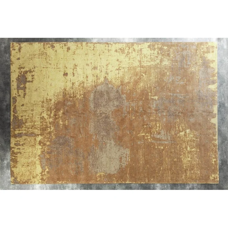 riess-ambiente Teppich MODERN ART XXL 350x240cm rostbraun, rechteckig, Höhe: 10 mm, Vintage · im Used-Look · im Shabby Chic-Design · Wohnzimmer – Bild 3