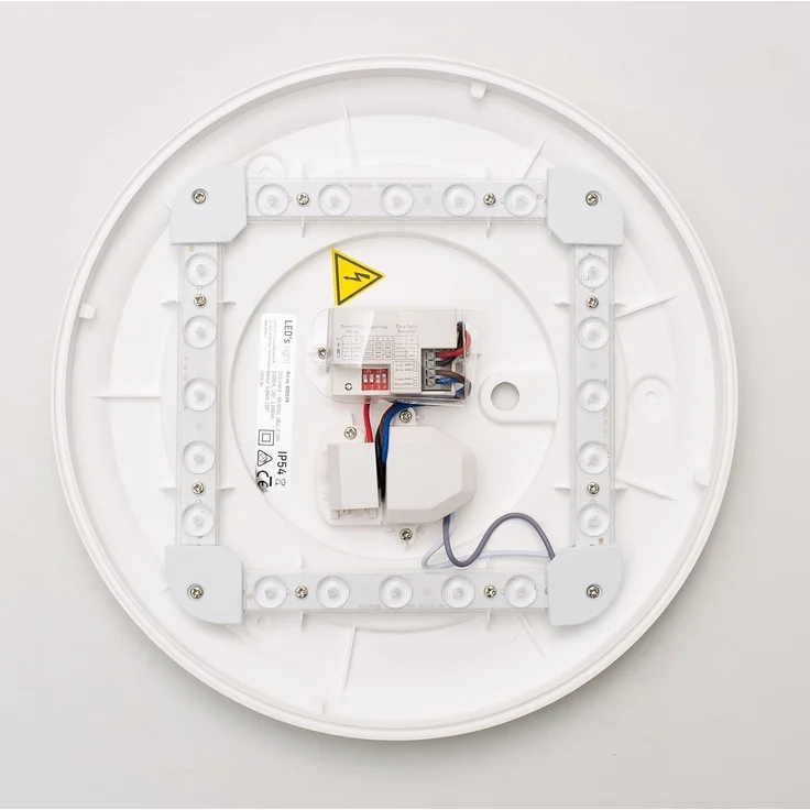 LED's light LED Deckenleuchte 0800529 Deckenleuchte, LED, 30cm mit HF-Bewegungsmelder 18W warmweiß IP54 – Bild 3