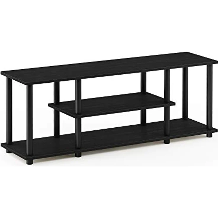 Furinno Entertainment/TV-Regal mit unterschiedlichen Ablageflächen, Walnuss, 29. 72x29. 72x41. 15 cm – Bild 5