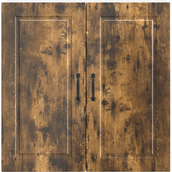 vidaXL Wandschrank PORTO Räuchereiche 80 x 31 x 80 cm Holzwerkstoff 885410 – Bild 6