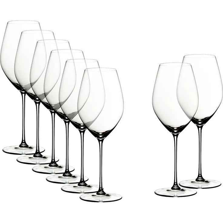 RIEDEL 7449/28 VERITAS Champagner Weinglas VORTEILSSET - KAUF 8 ZAHL 6