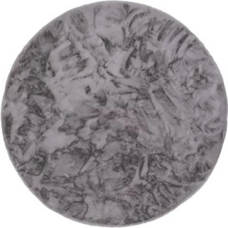 Pergamon Fellteppich Fellteppich Luxus Super Soft Plush Rund, Rund, Höhe: 25 mm – Bild 6
