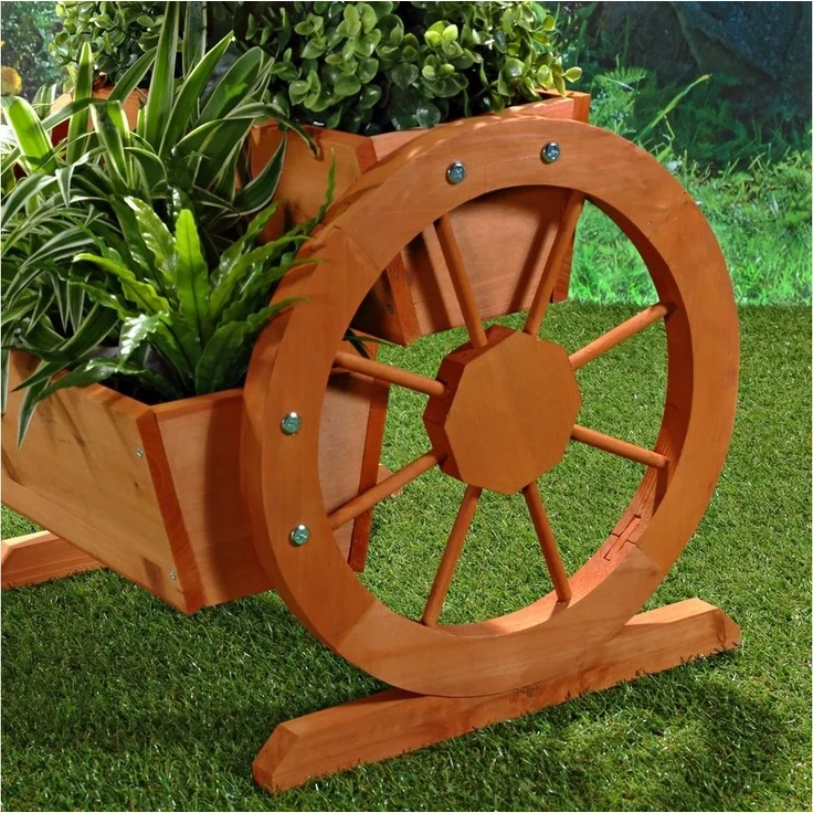 2x Blumenkübel + Räder und 2 Pflanzkasen Pflanzgefäß Balkon Pflanztrog Garten – Bild 3