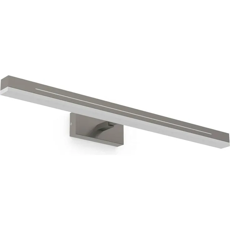 Nordlux OTIS LED Wandleuchte gebürstet nickel 1650lm IP44 60x14,6x7,2cm