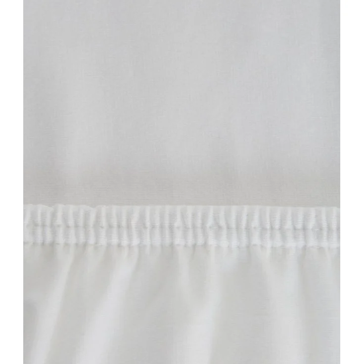r-up Prima Spannbettlaken 90x200-100x220 bis 35cm Höhe weiss 97% Baumwolle / 3% Elasthan 160g/m² – Bild 3
