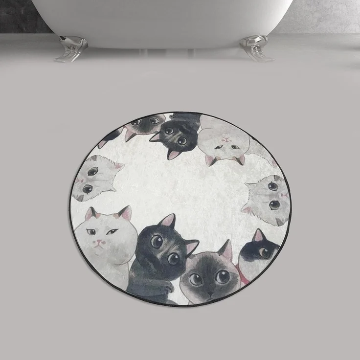 badematte zehn Katzen – Bild 2