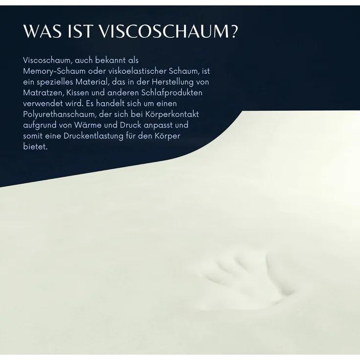 Viscoelastische Matratzenauflage ohne Bezug 220x90x5 cm – Bild 6