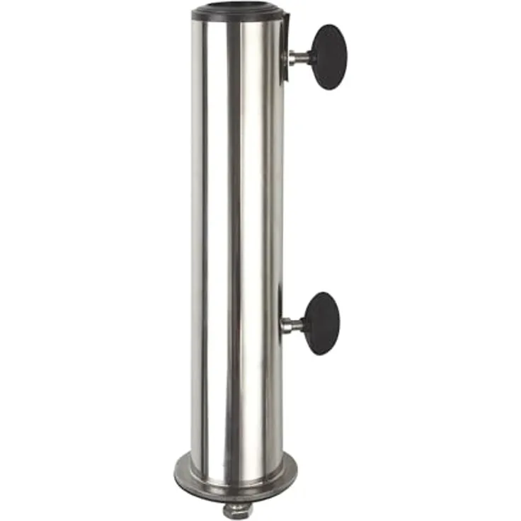 Doppler Standrohr für Granitsockel bis 60 mm, silber