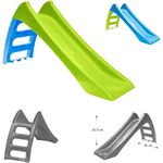Mochtoys Kinderrutsche, Wasserrutsche 11050 Rutschlänge 116 cm, Höhe 62,5 cm grün