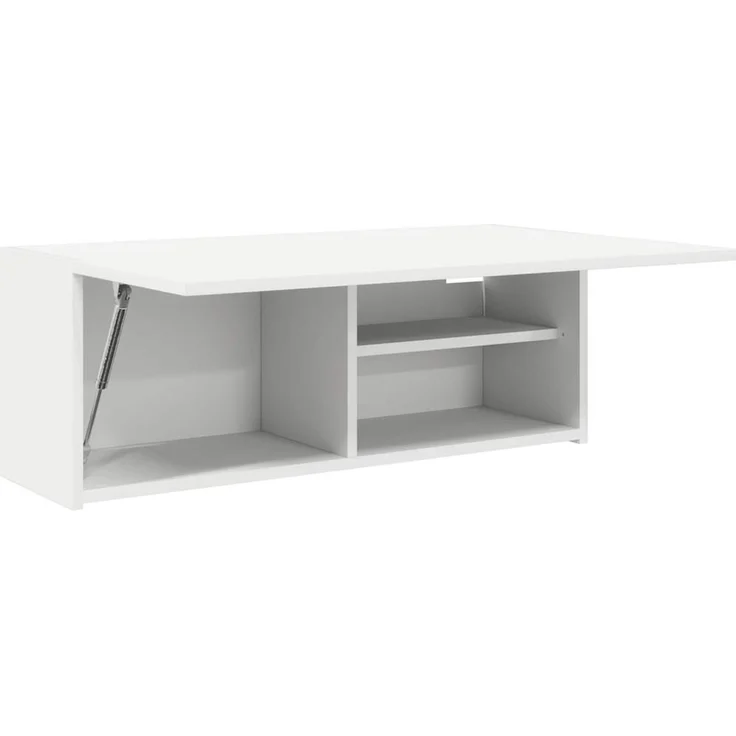 Bad-Wandschrank Weiß 80 x 25 x 30 cm Holzwerkstoff – Bild 5